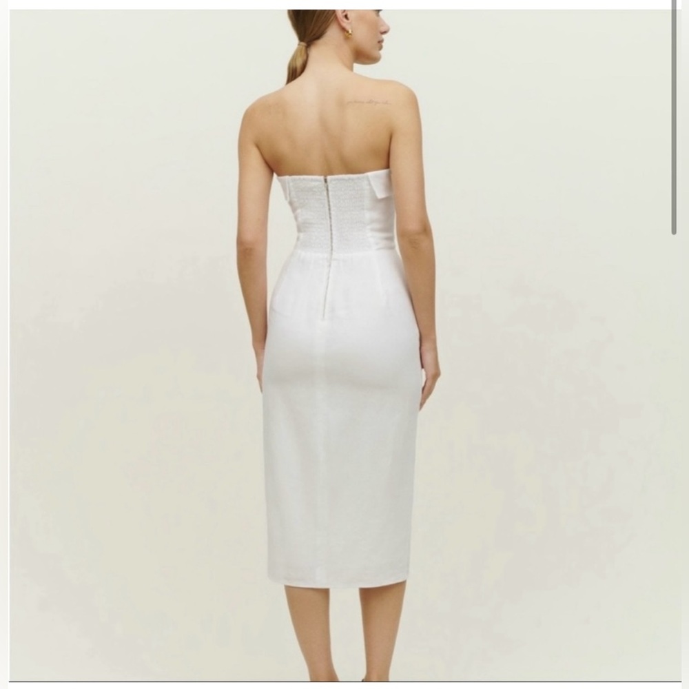 marcella linen dress reformation Reformation Marcella Linen Dress